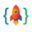 Rapid Launch Code Logo